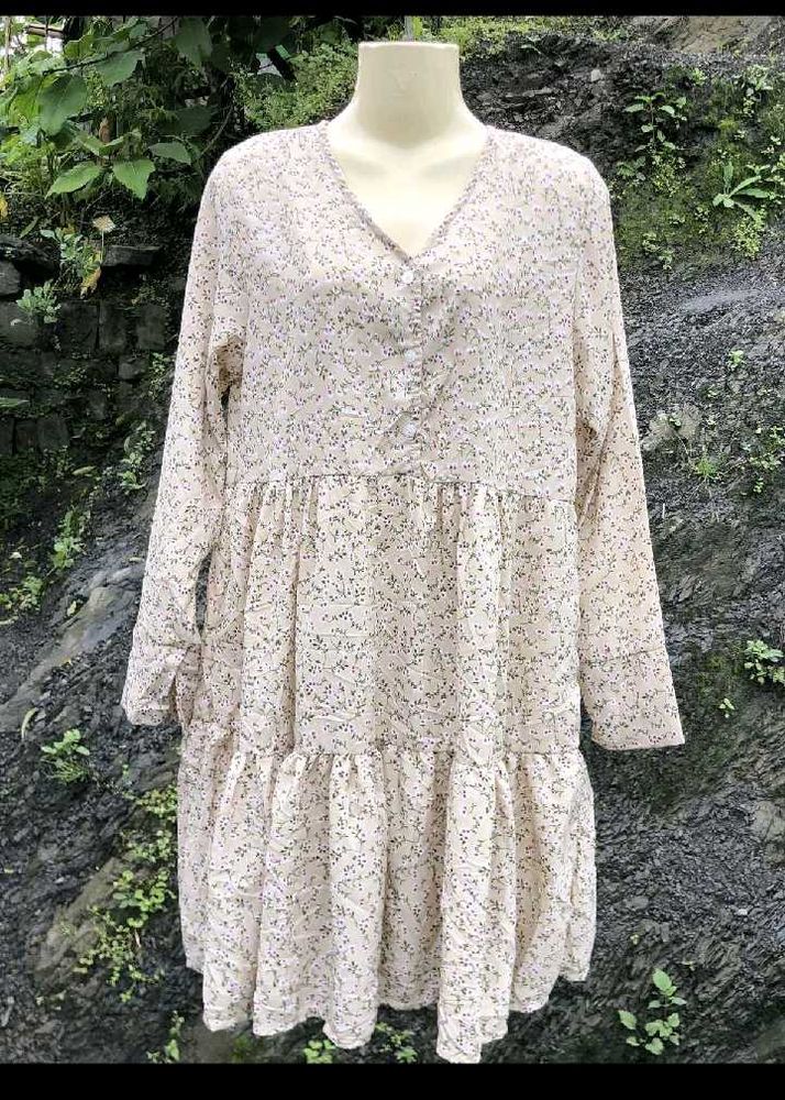 Floral Tiered Dress