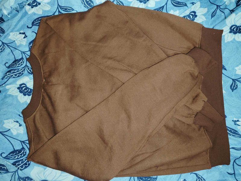 Brown Crewneck Sweatshirt