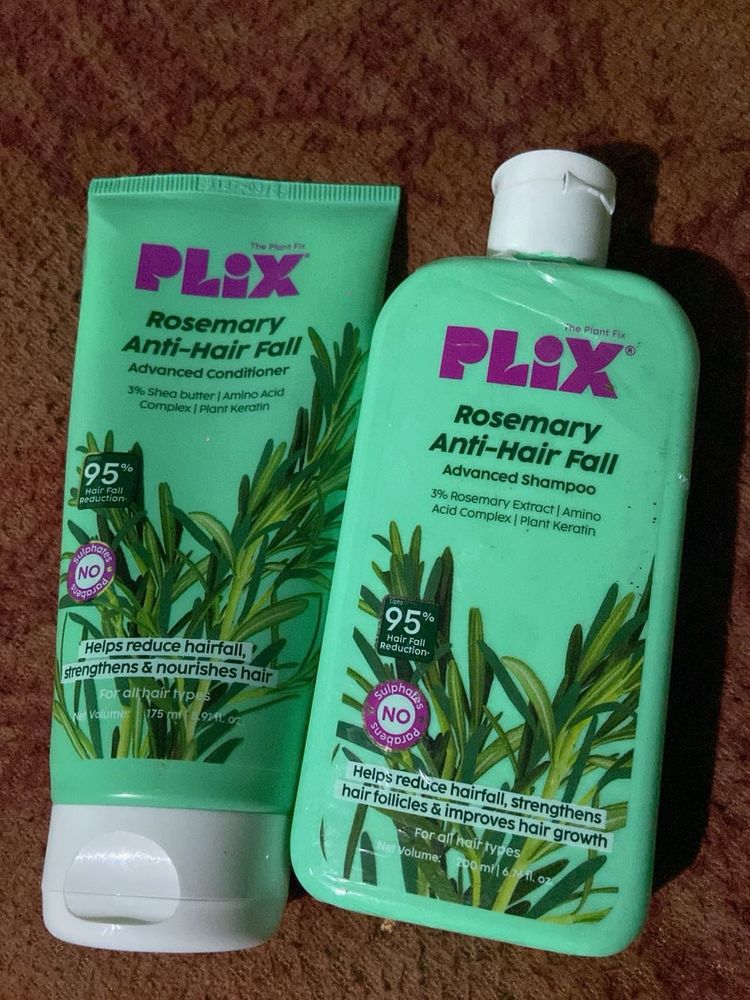 plix -Rosemary Anti-hairfall advances shampoo