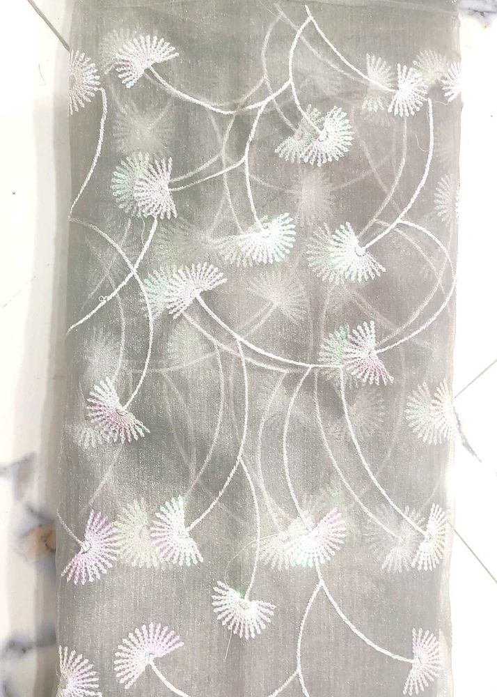 Sheer Embroidered Fabric