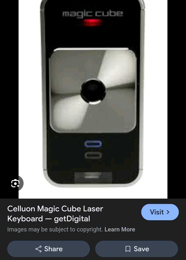 Celluon Magc Cube Laser Keyboard
