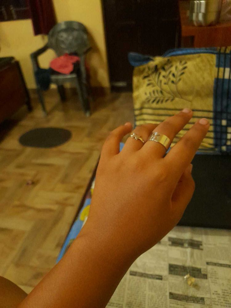 Gold Tone Ring Set