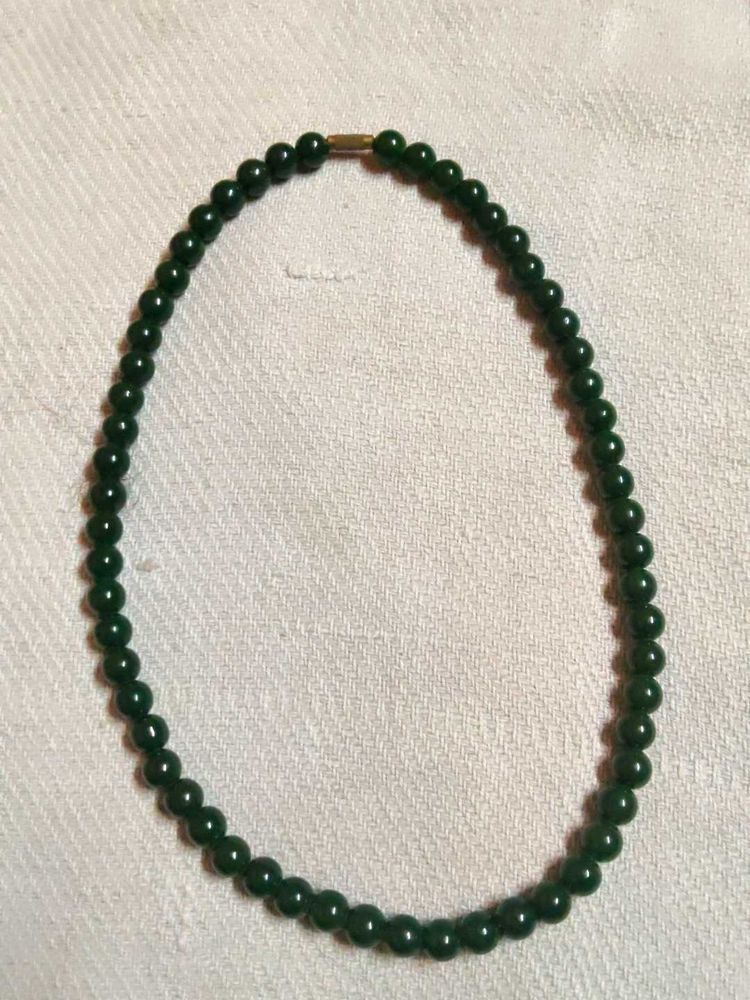 Green Beaded Necklace