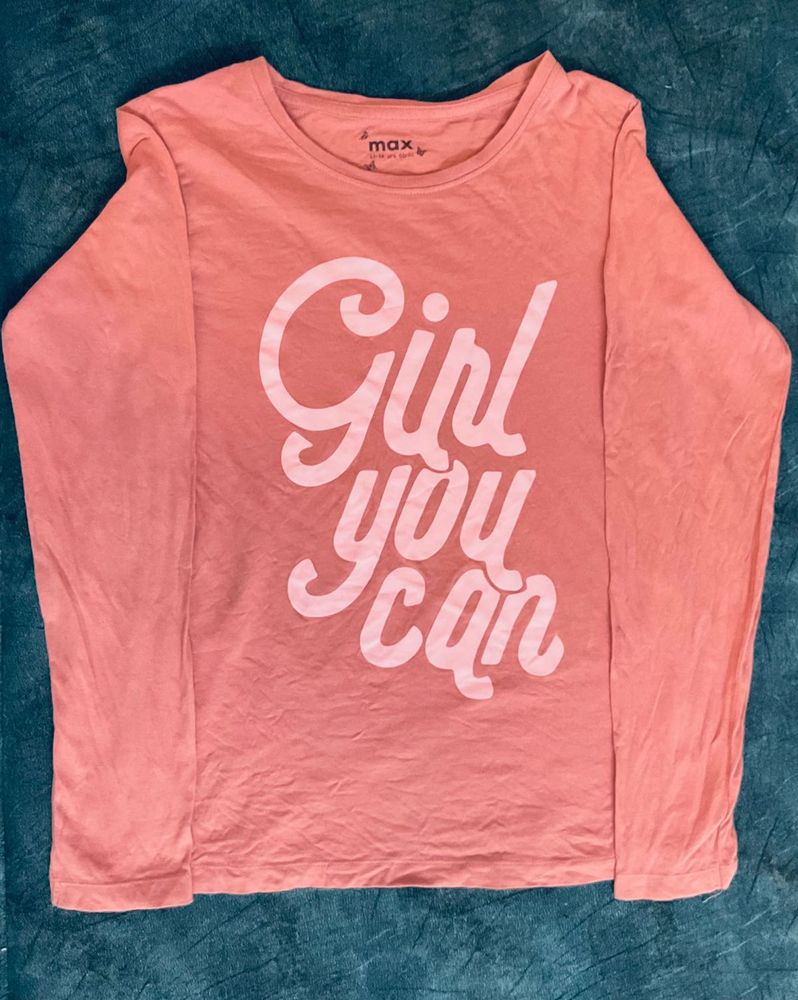 MAX - Cute Girl You Can Tee For 13-14 Yrs