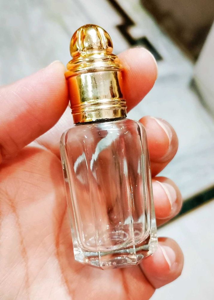 Glass Perfume Bottle Empty