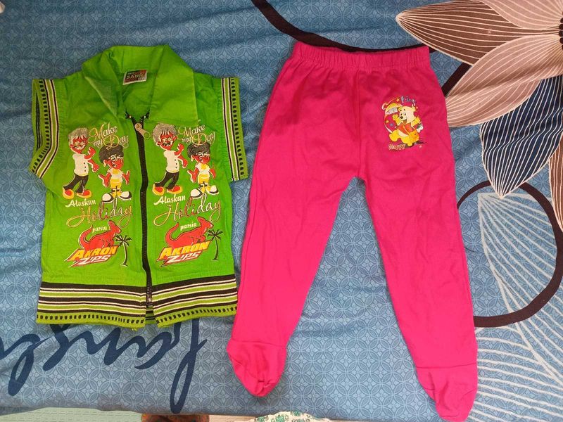 Cute Kids Top and Bottom Set