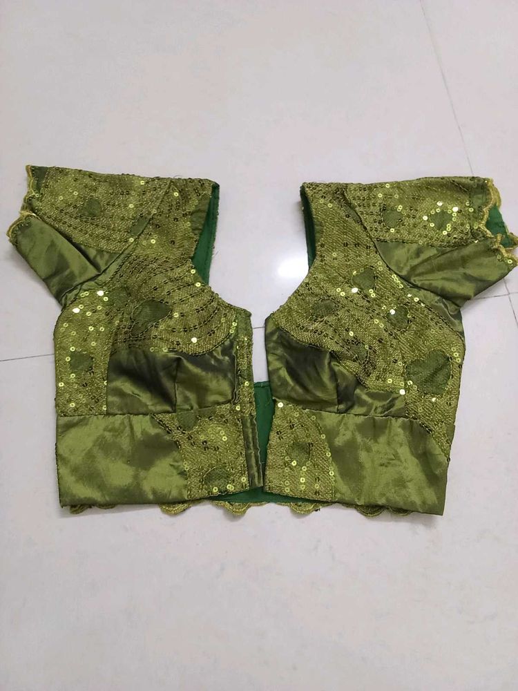 Work Heavy Green Women Blouse