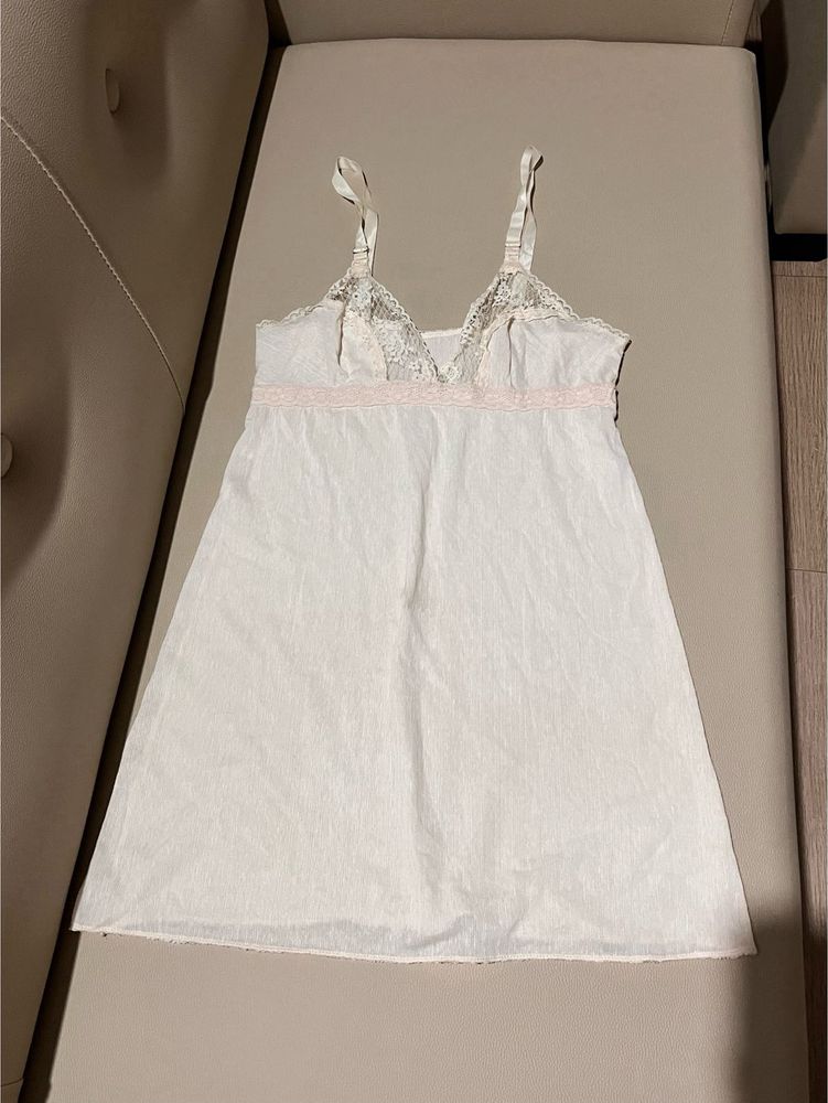 White Lace Trim Cami Top