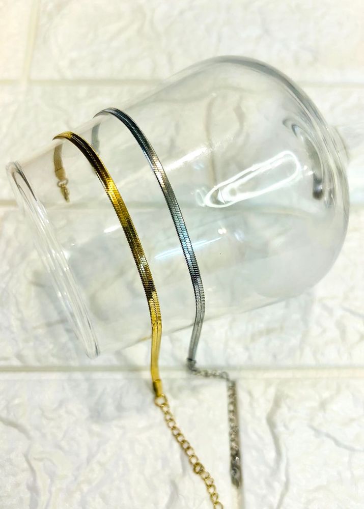 Herringbone Chain Bracelet