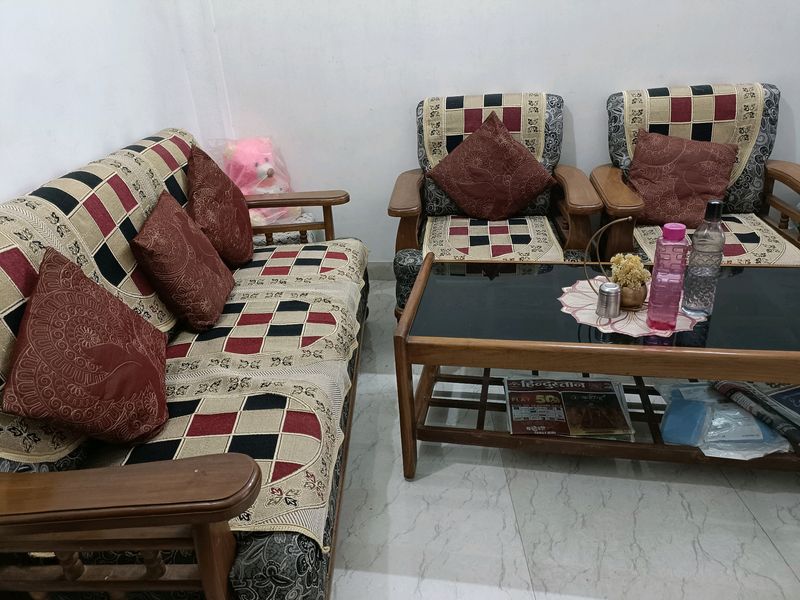 Sofa Cover with Cushion!!