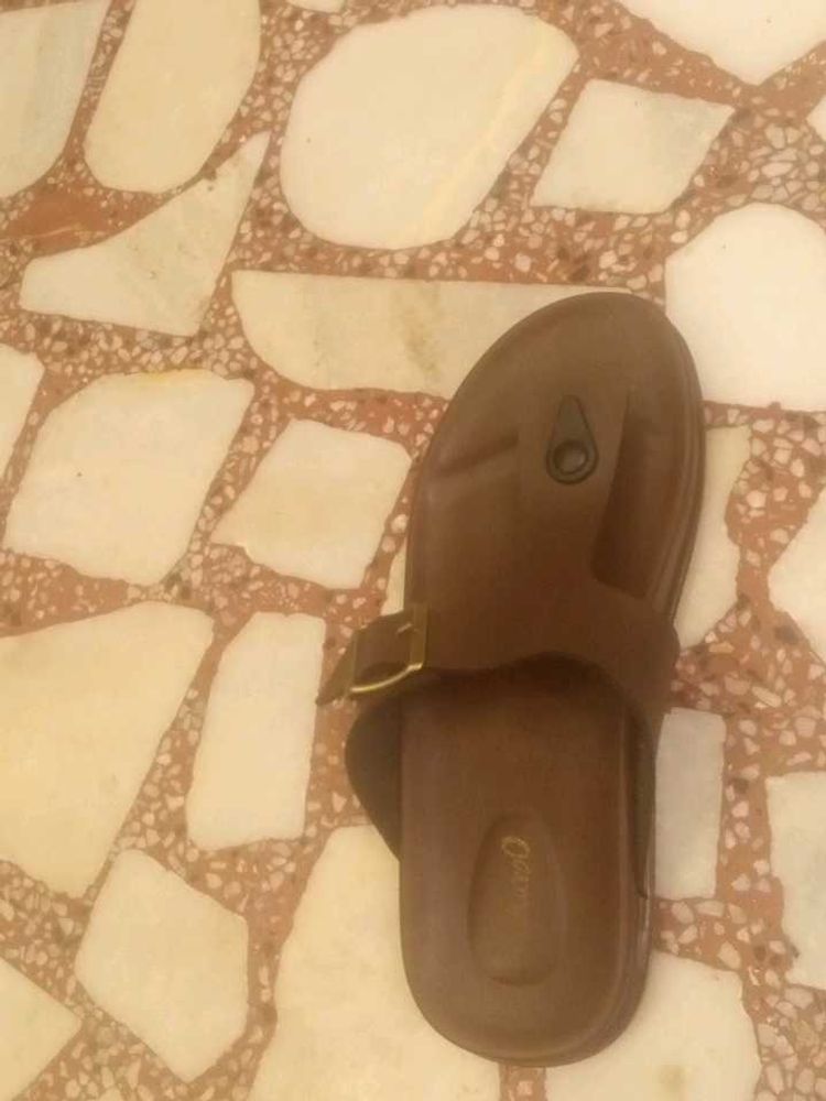 Brown &#39;Gelpro&#39; Comfort Slide