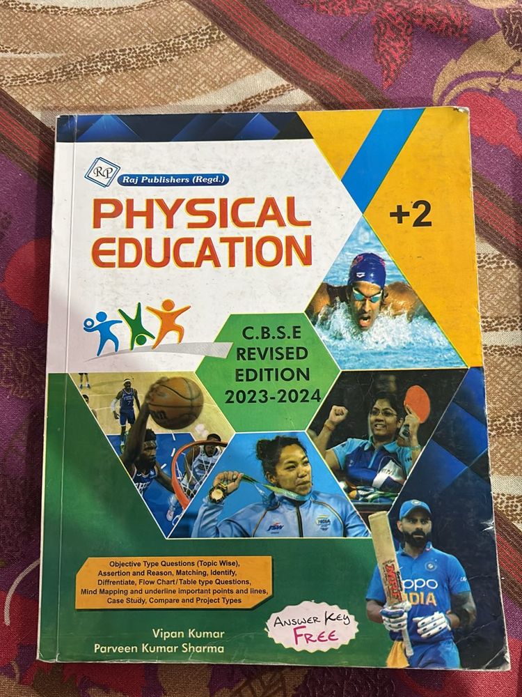 Physical Education Class 12, Raj Publications.CBSE