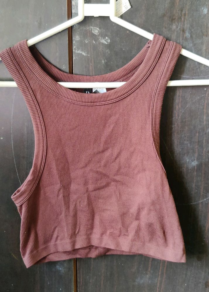 H&amp;M Ribbed Vest Top