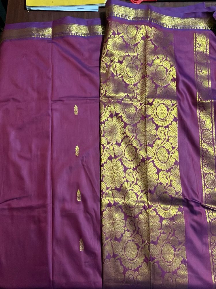 Festive &amp; party wear saree with blouse