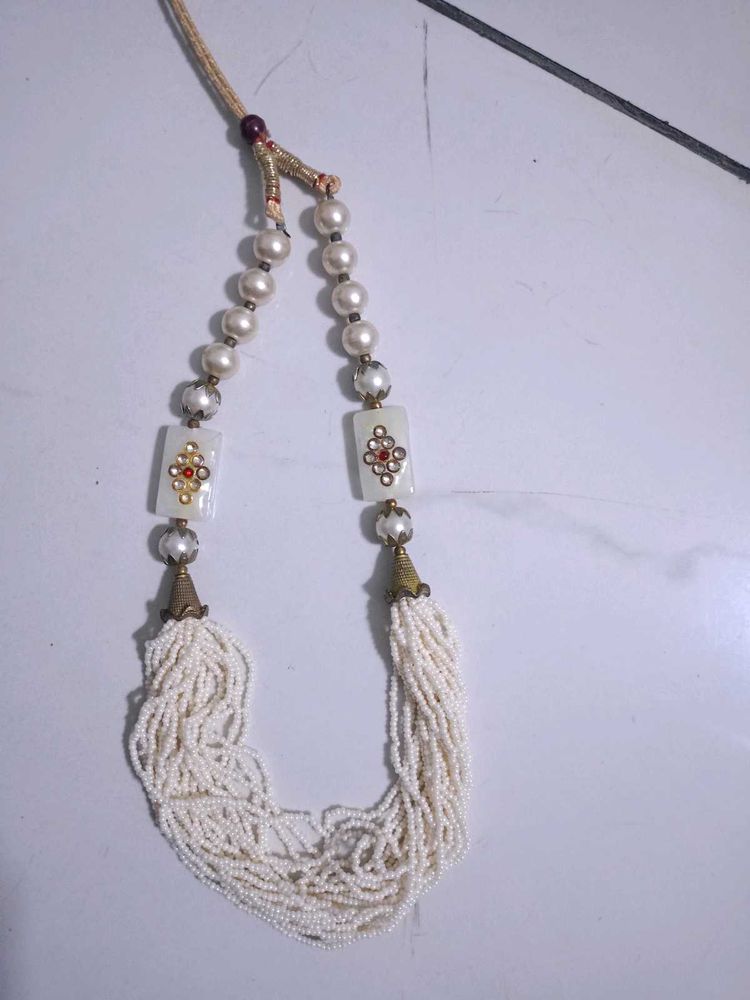 Beaded Statement Necklace