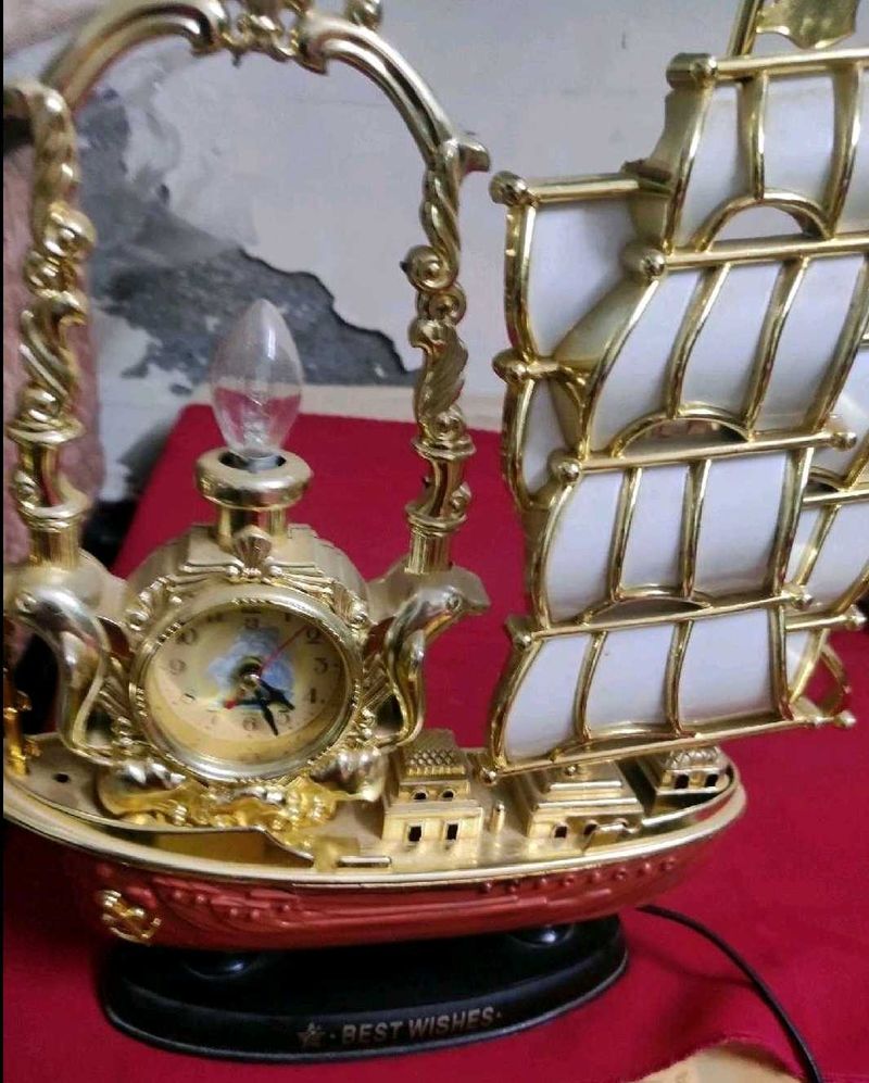 Vintage Ship Lamp in coins ✅