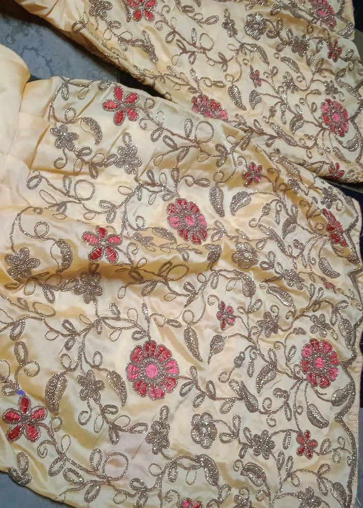 Embroidered  Plazo &amp; dupatta set