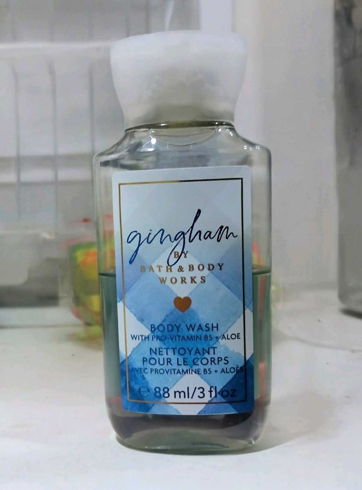 Gingham Body Wash From Bath&amp;BodyWorks