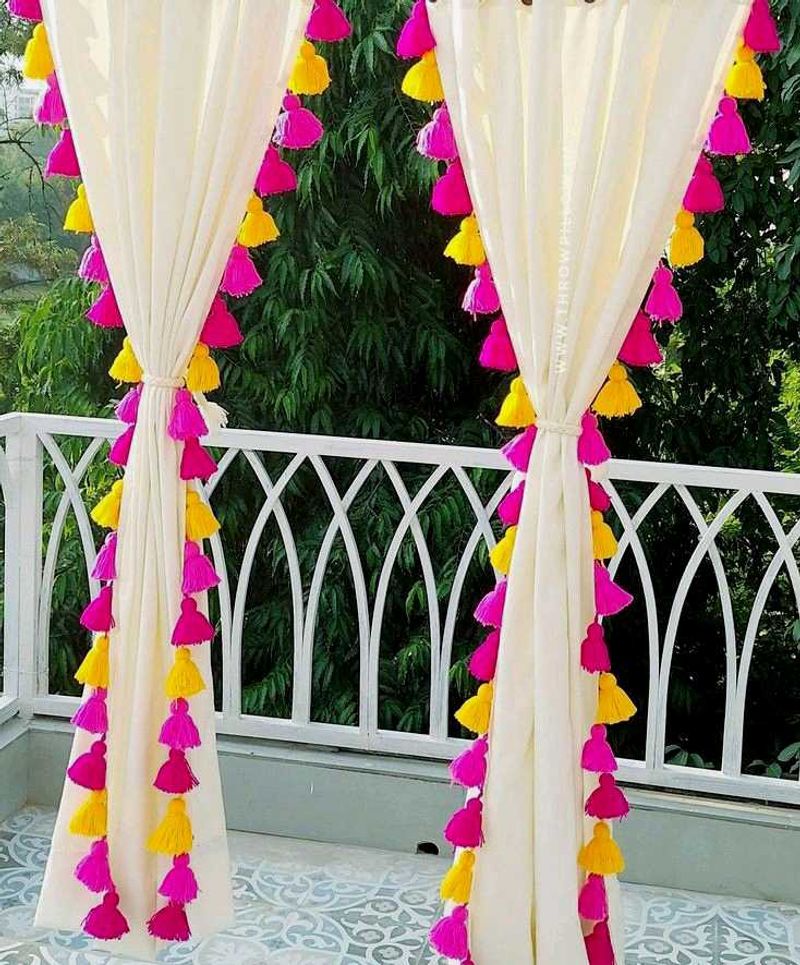 Beautiful Wollen Curtains