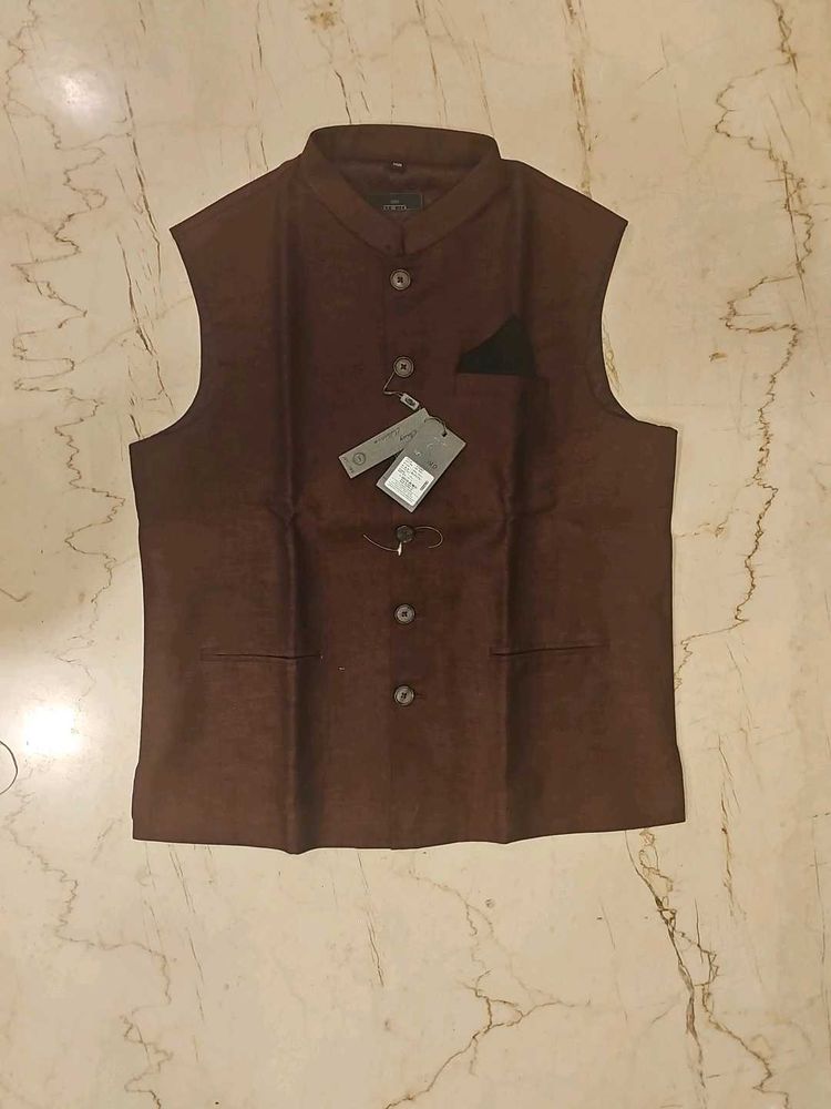 Stylish Maroon Waistcoat