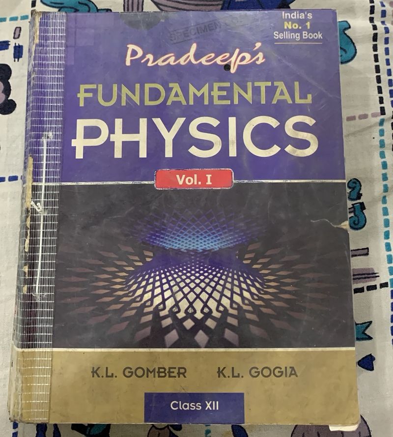 Pradeep Fundamental Physics Book Vol 1