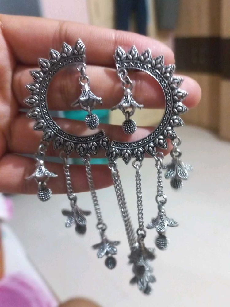 Silver Dangle Earrings