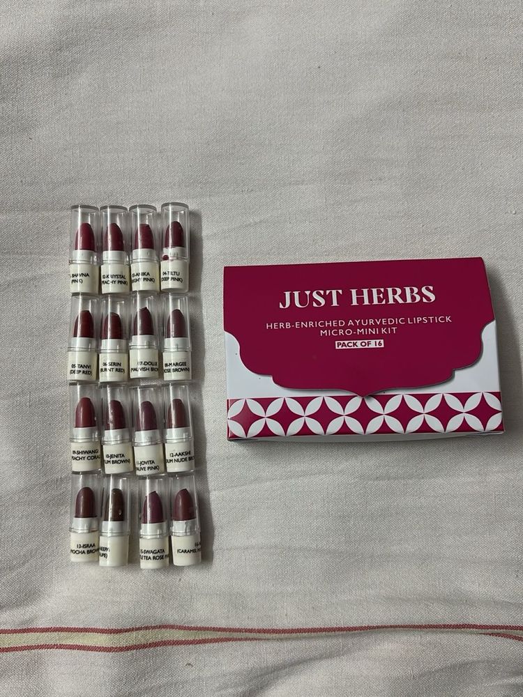 Just Herbs Lipstick Set