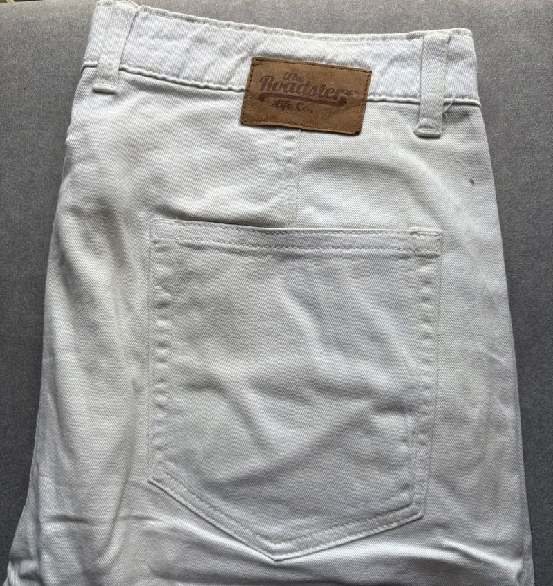 The Roadster Life Co. White Pants