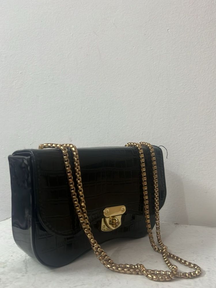 Black Sling Bag