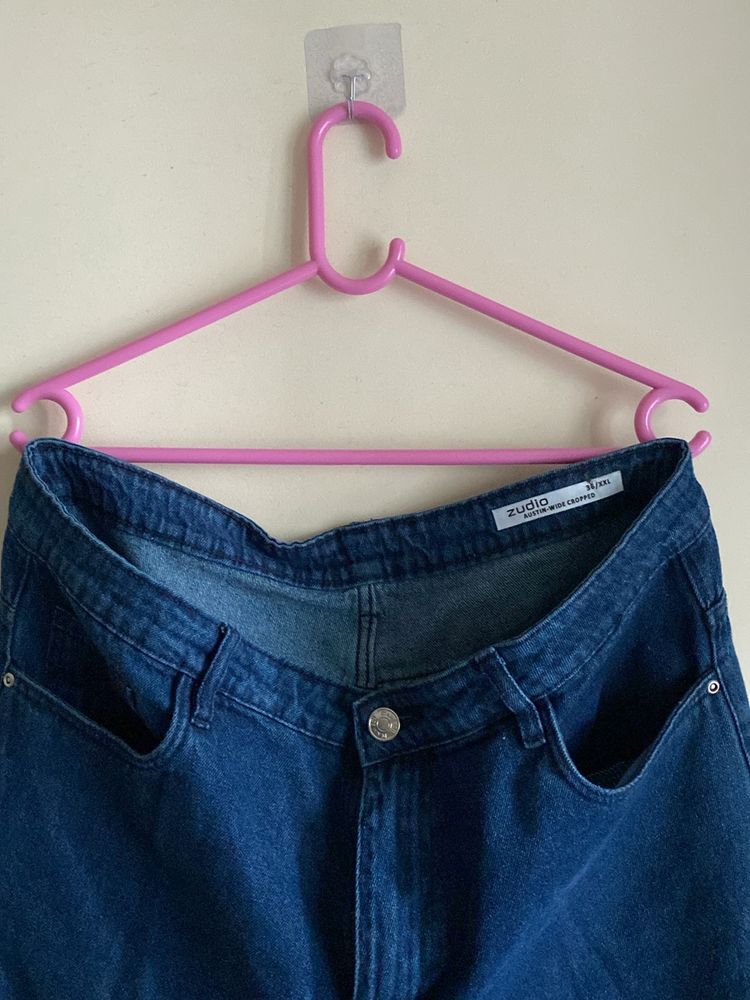 Wide leg jeans Zudio female+ Freebie