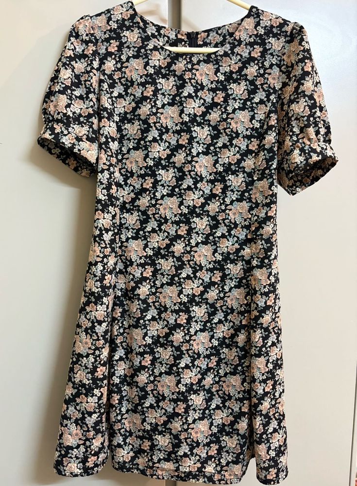 Floral Print Mini Dress