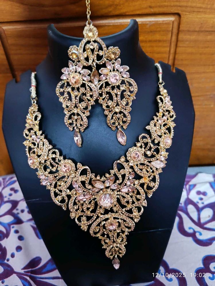 New bridal Jewelry Set