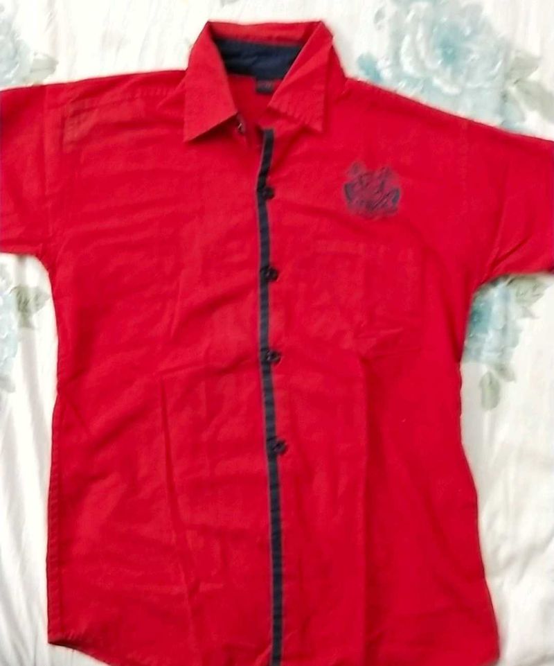 Smart Red Shirt 32 Size