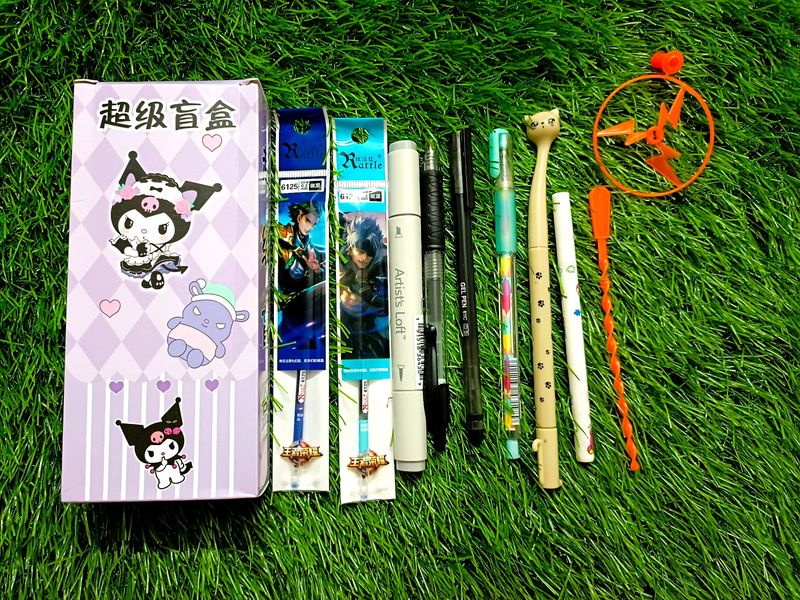 Sanrio Kuromi Stationery Set