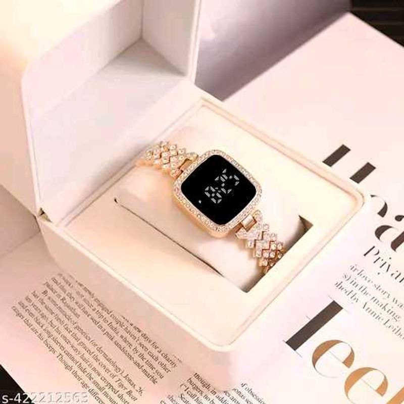 * Alloy Women Digital Watches*Strap M