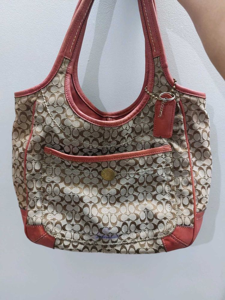 Vintage Coach Signature Handbag