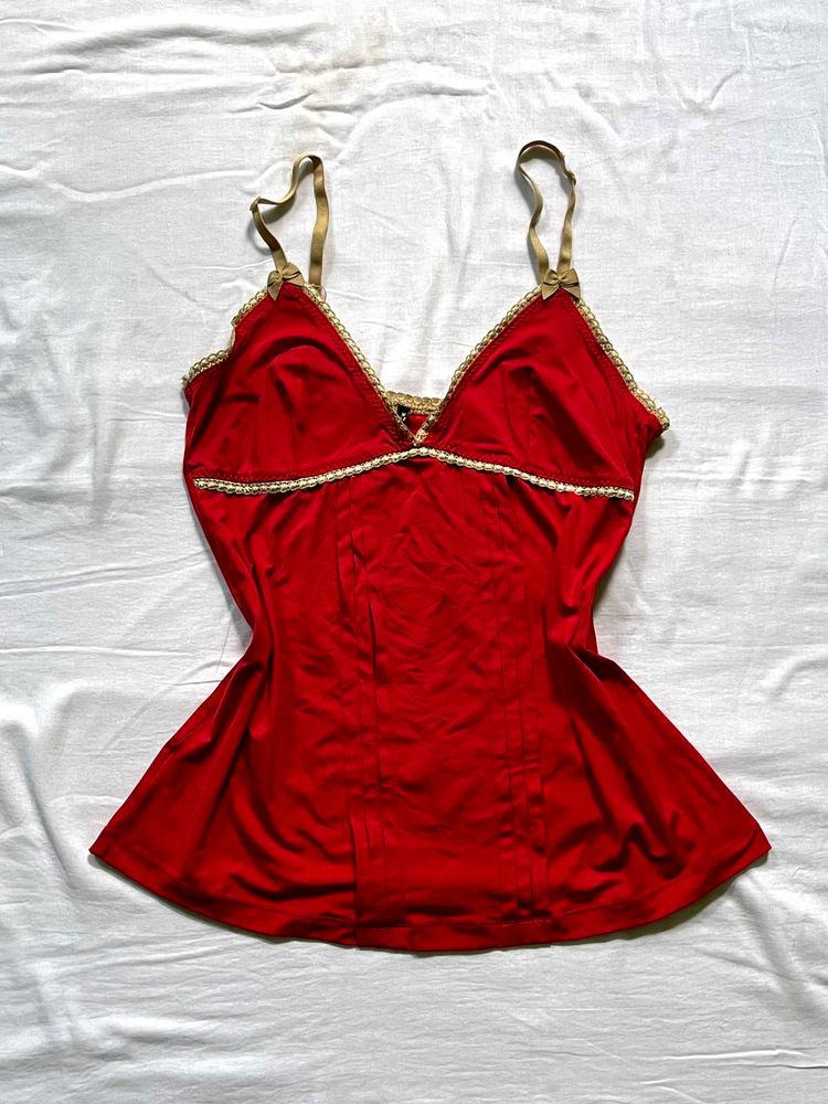 Red Vintage Cami