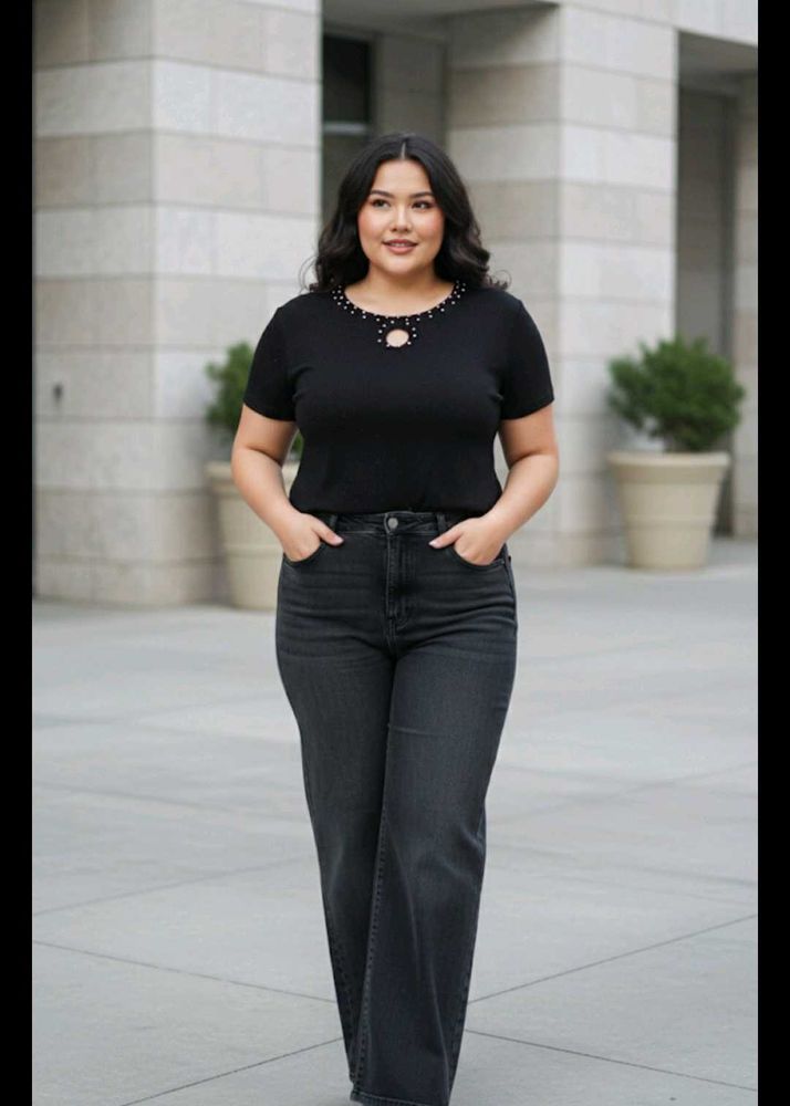 Everlasting Sparkle Black Top