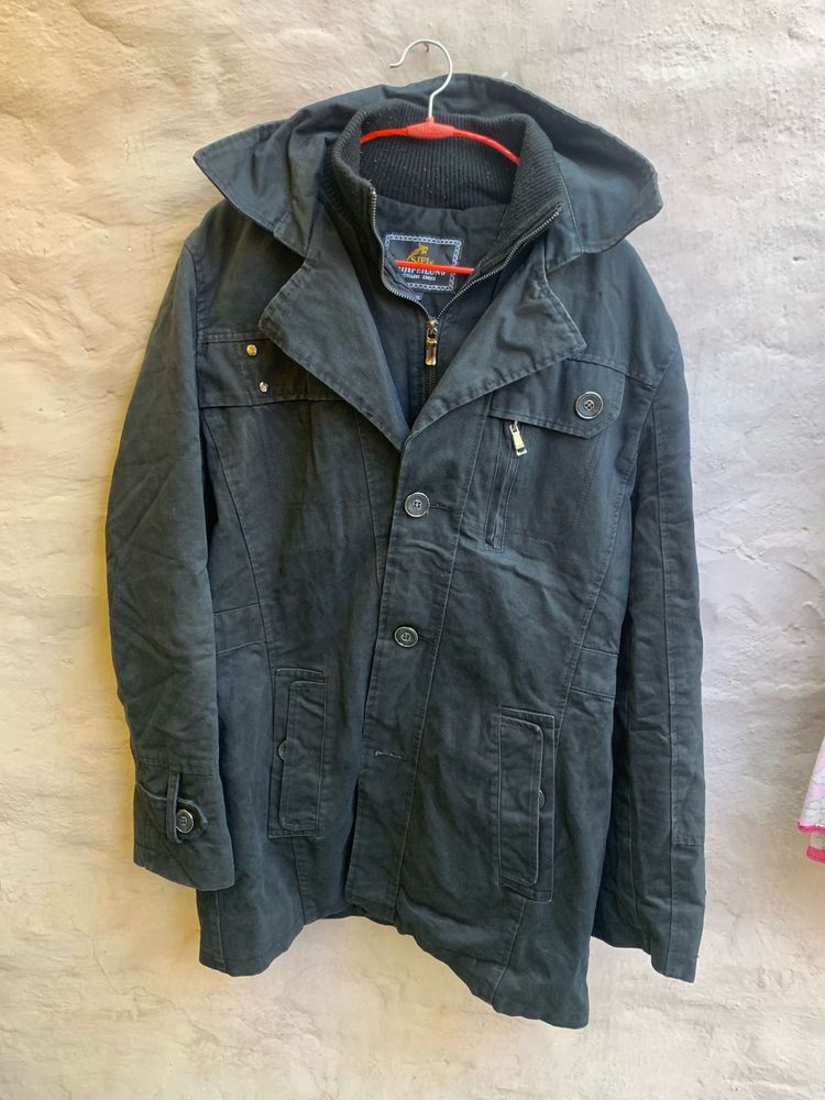 branded detective Hooded Casual Jacket