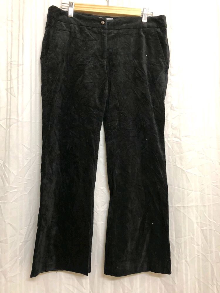 Ana Sousa Black Cotton Pants