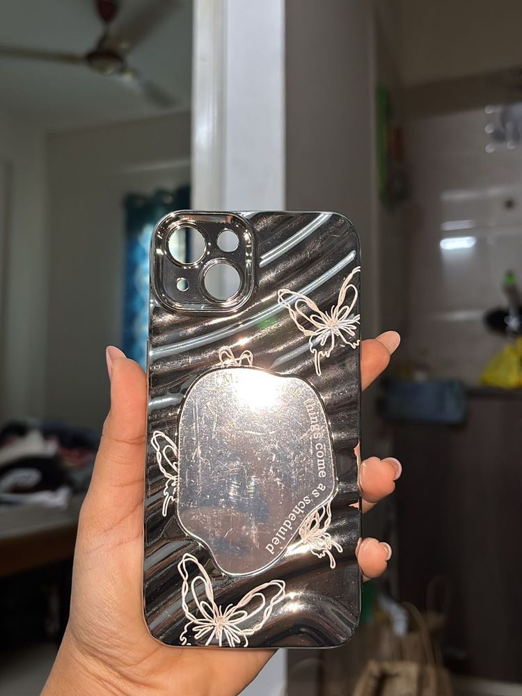 Iphone 13 Geometric Cover/ Case With Mirror