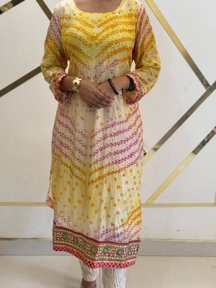Bandhani dress