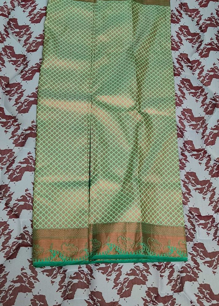 Elegant Green Saree