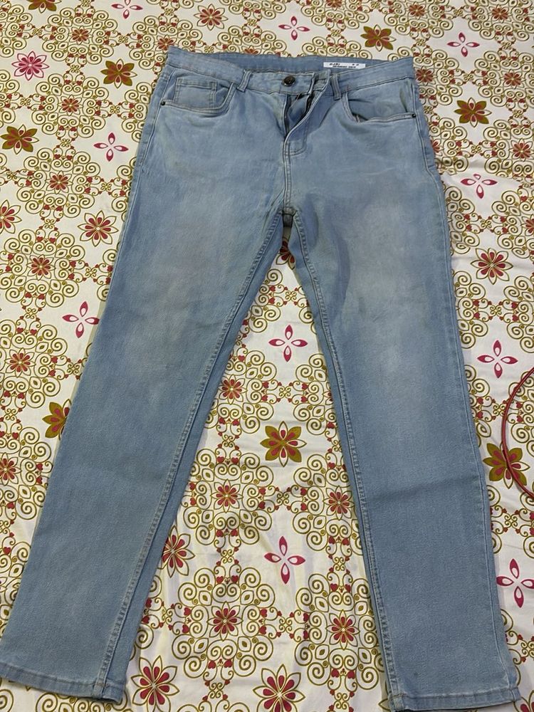 Light Wash Denim Jeans