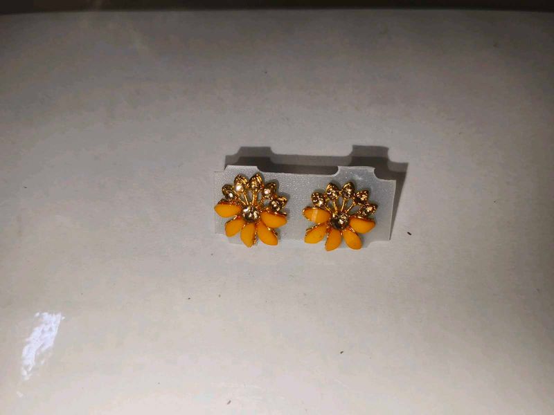 Floral Stud Earrings