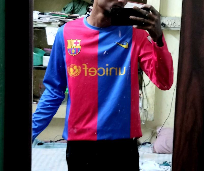 Barcelona Football Jersey (Messi )