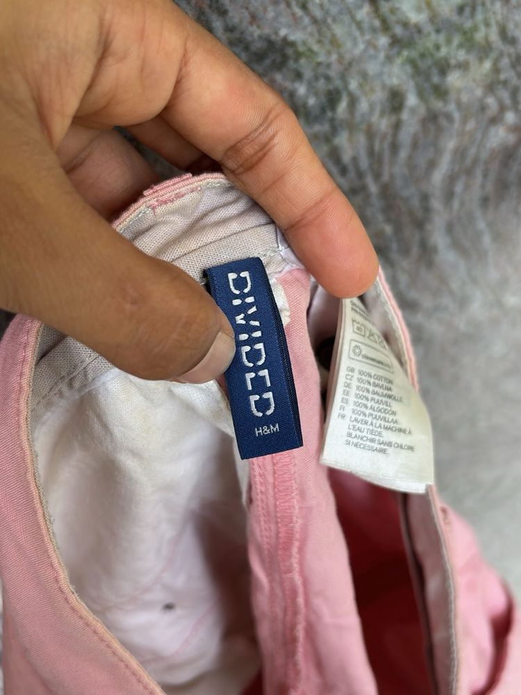 H&amp;M Divided Pink Shorts 2 nos