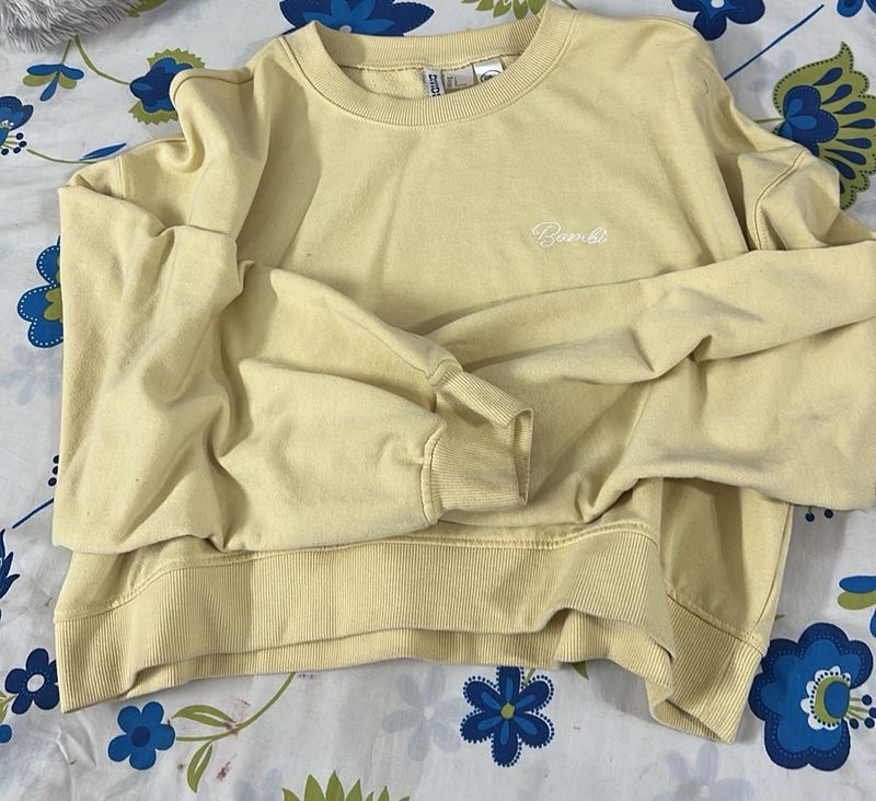 H&amp;M Bambi Oversized Sweatshirt
