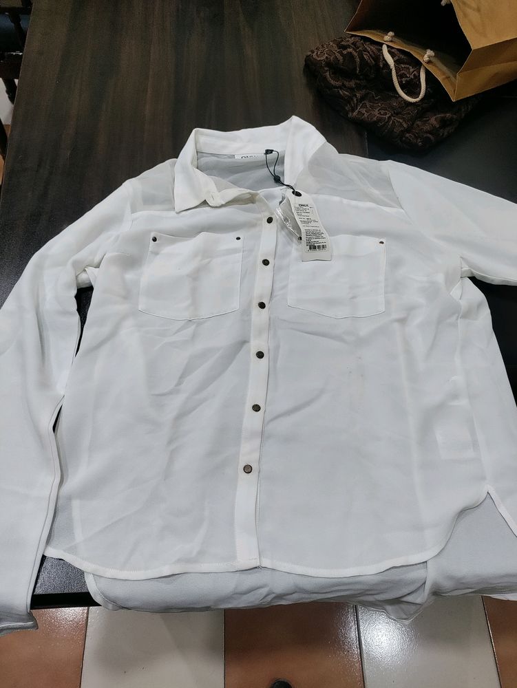 Brand New White Ladies T Shirt