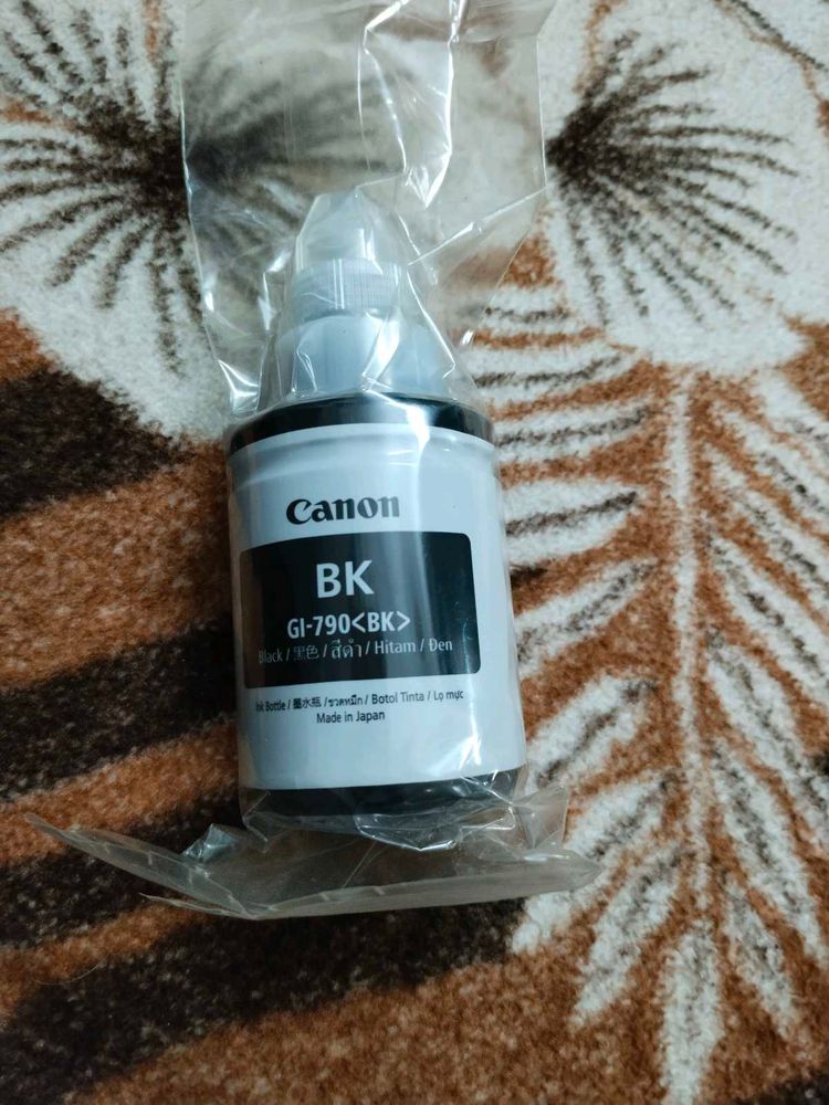 New Printer Ink- Black Colored